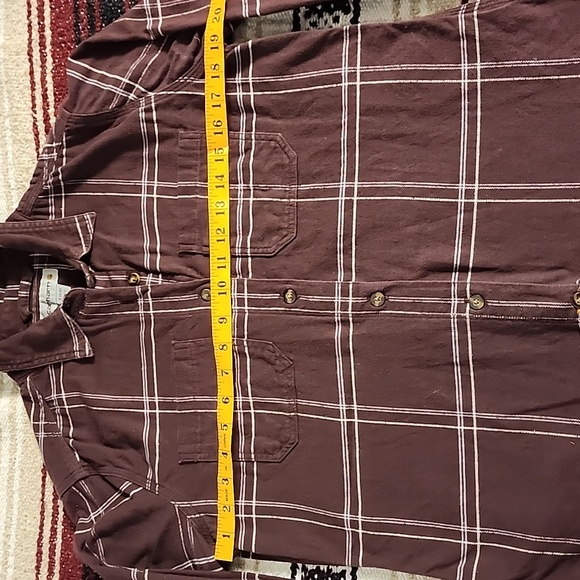 SALE ⚠️ Carhartt Flannel Button Down Longsleeve Shirt - Picture 4 of 7